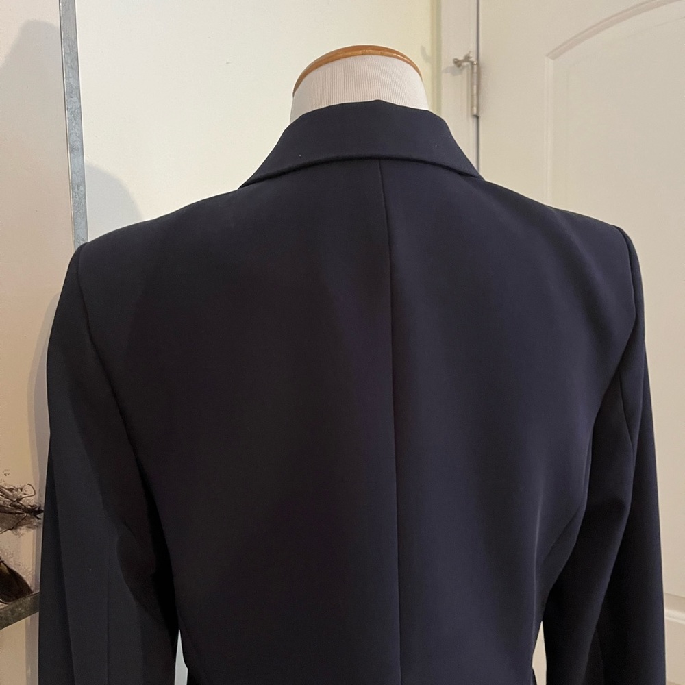 Tommy Hilfiger Women's Navy Blue Blazer Size 6 - Picture 8 of 13